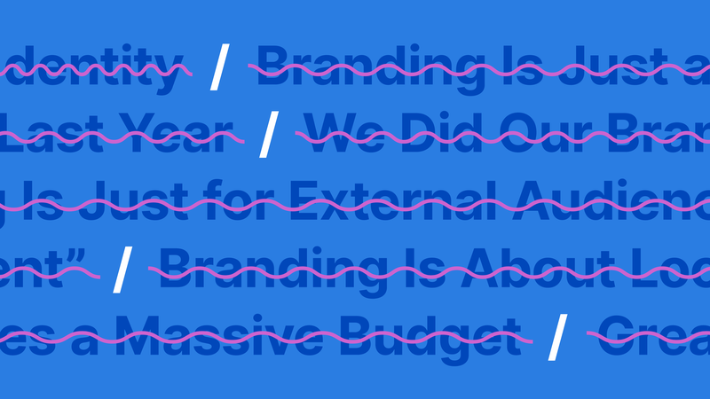 Stacked rows of the myths from the post crossed out with squiggly lines