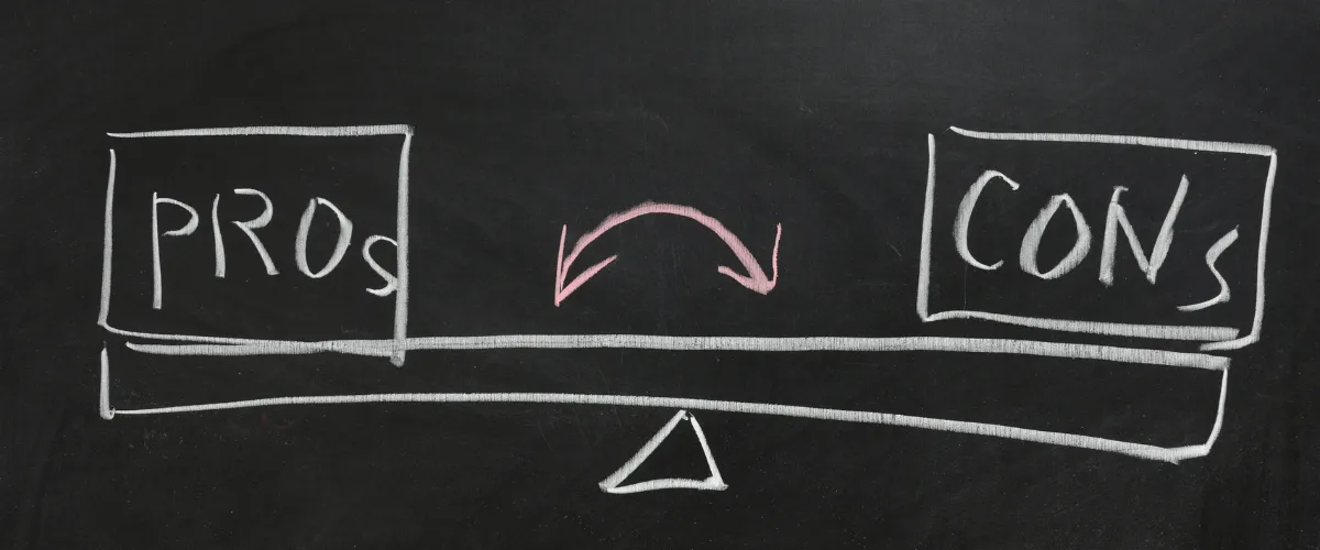 What are the pros and cons of a long-term versus short-term electricity plan?