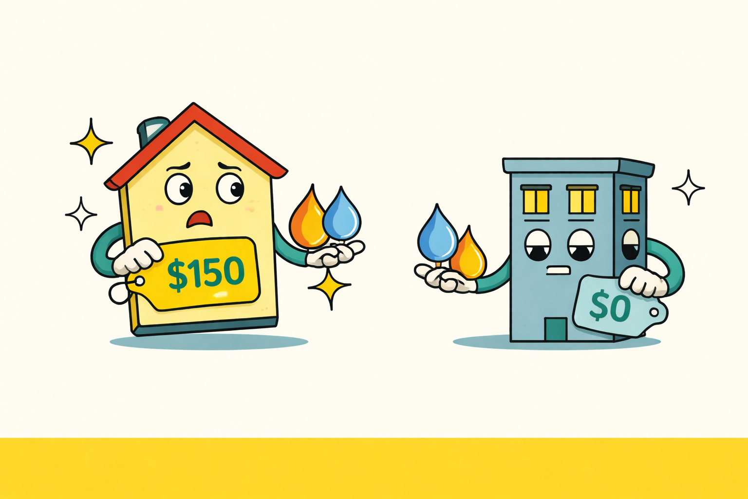 How Much More Is the Average Cost of Utilities for a Home Compared to an Apartment?