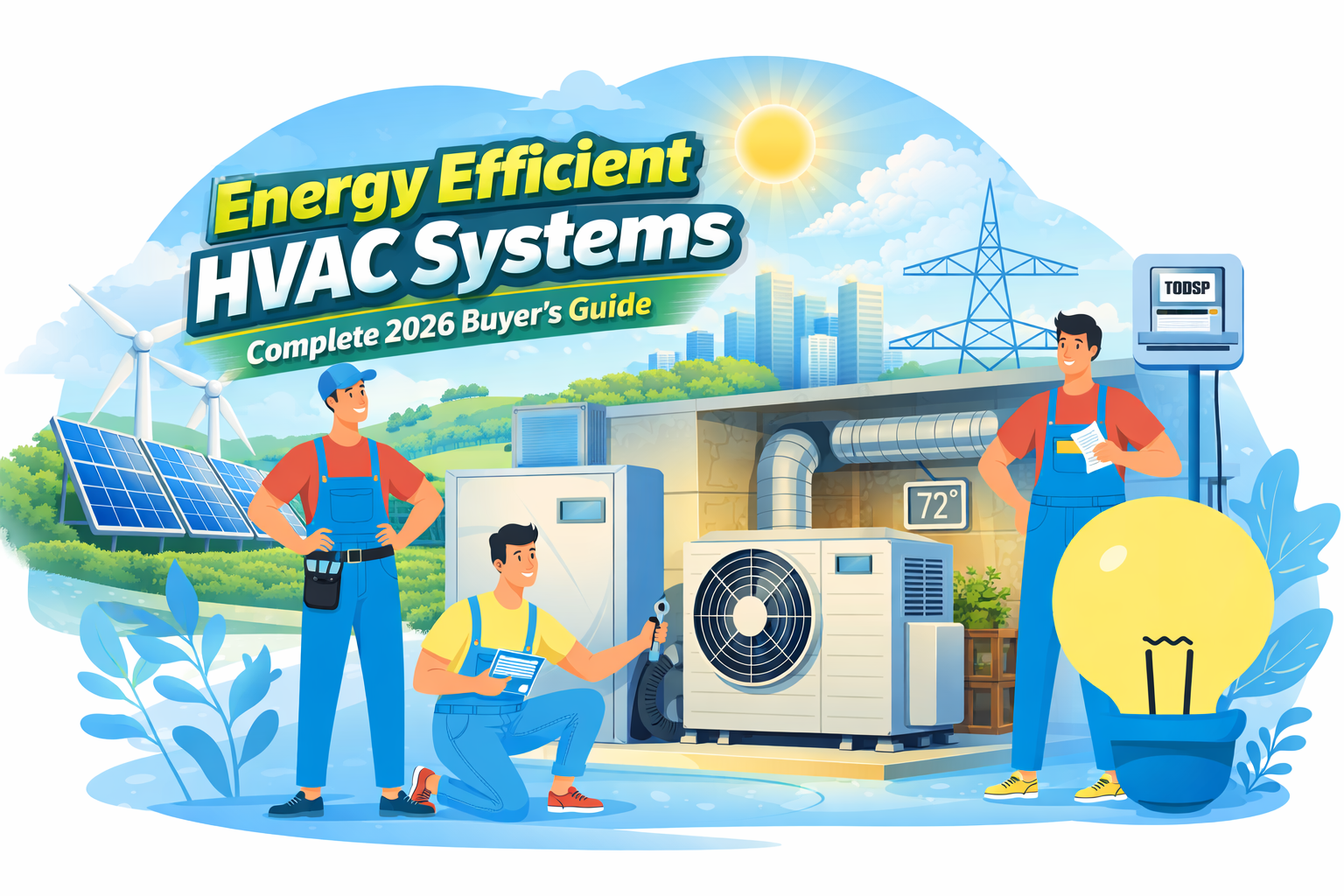 Energy Efficient HVAC Systems: Complete 2026 Buyer's Guide