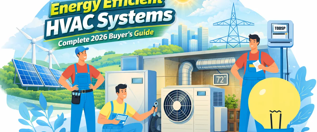 Energy Efficient HVAC Systems: Complete 2026 Buyer's Guide