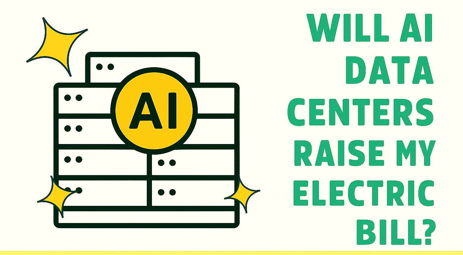 Will AI Data Centers Raise My Electric Bill? (2025)