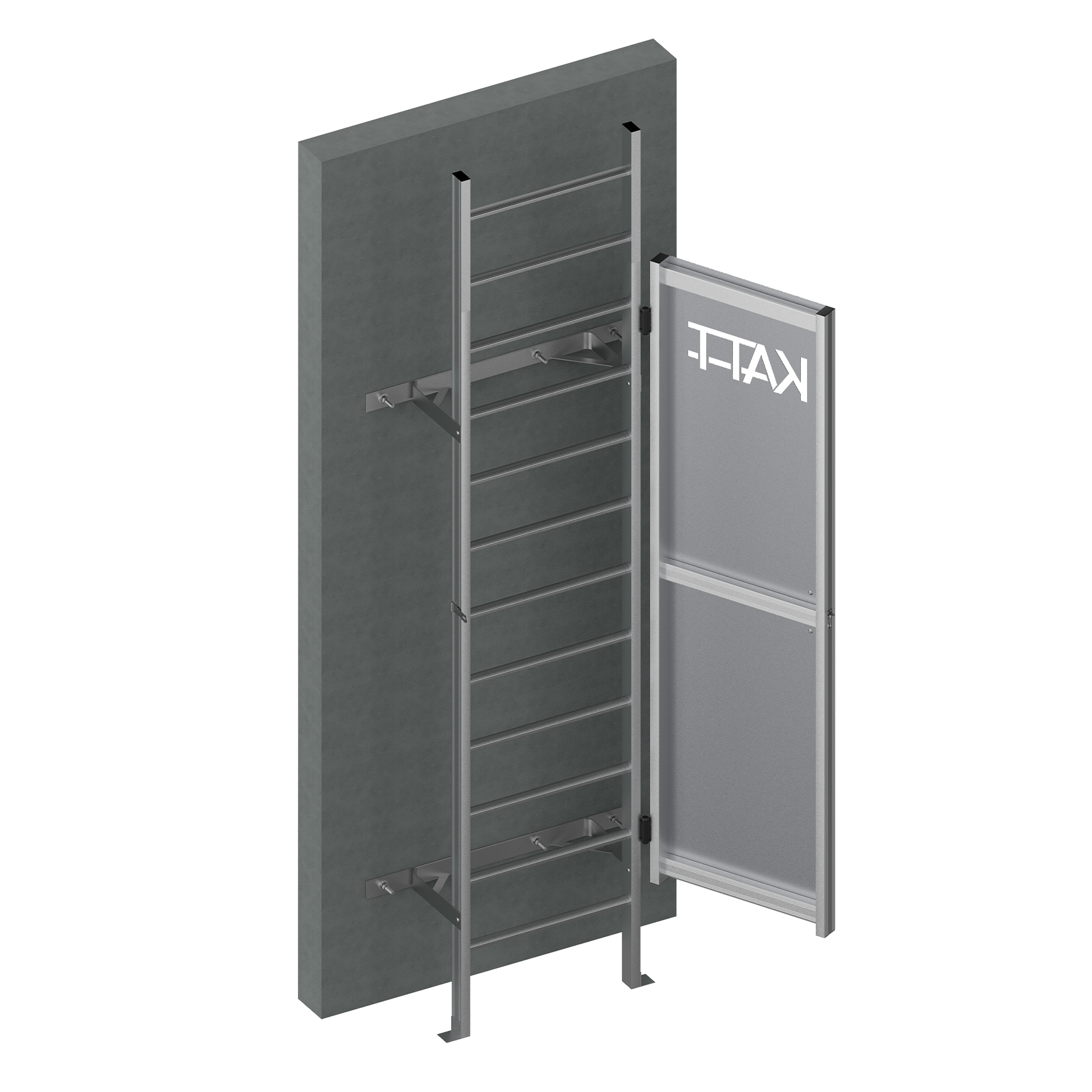 Fixed Ladder Mounting Options | Kattsafe