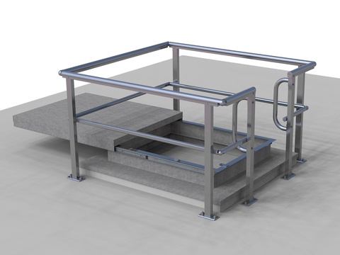 GW394C-Roof-access-hatch-guardrail-concrete-mount_1