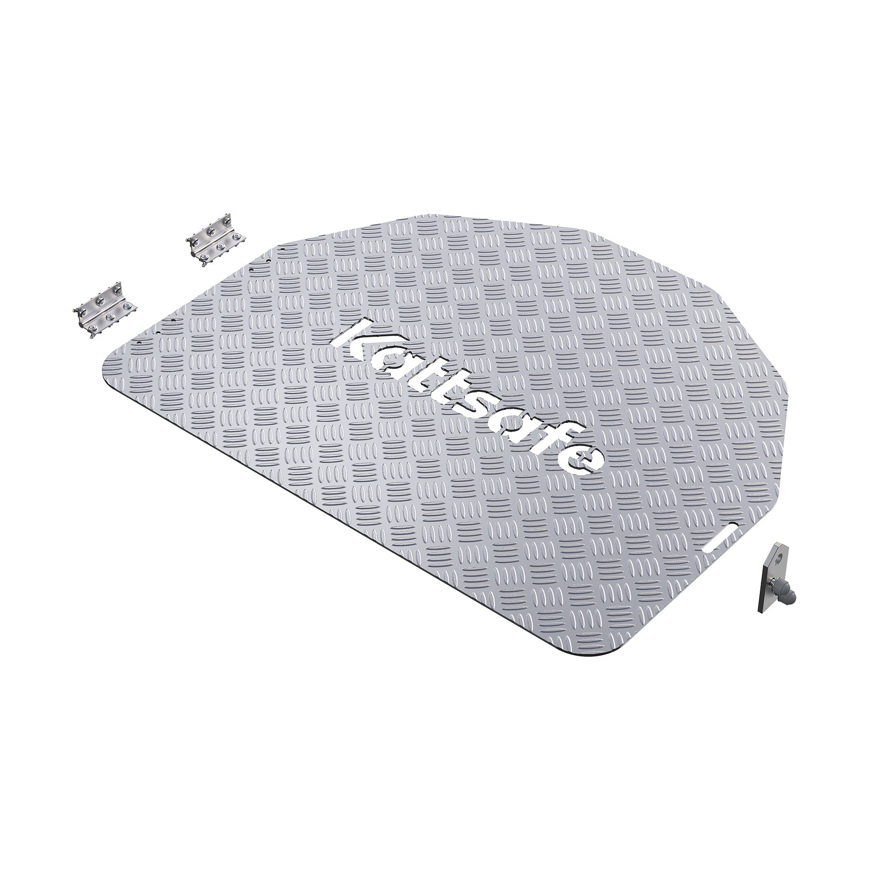 RL425 lockable ladder cage gate | Kattsafe