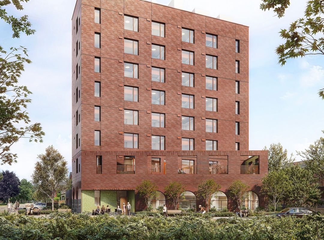 architectural rendering of Spring House