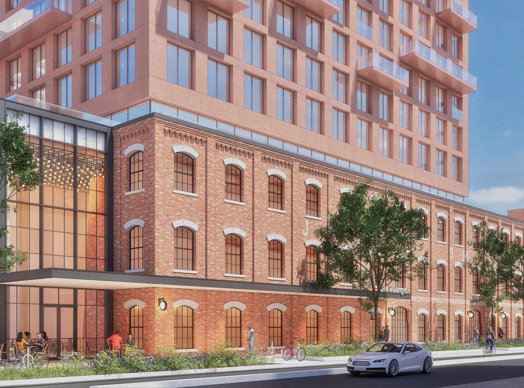 architectural rendering of 805 Wellington