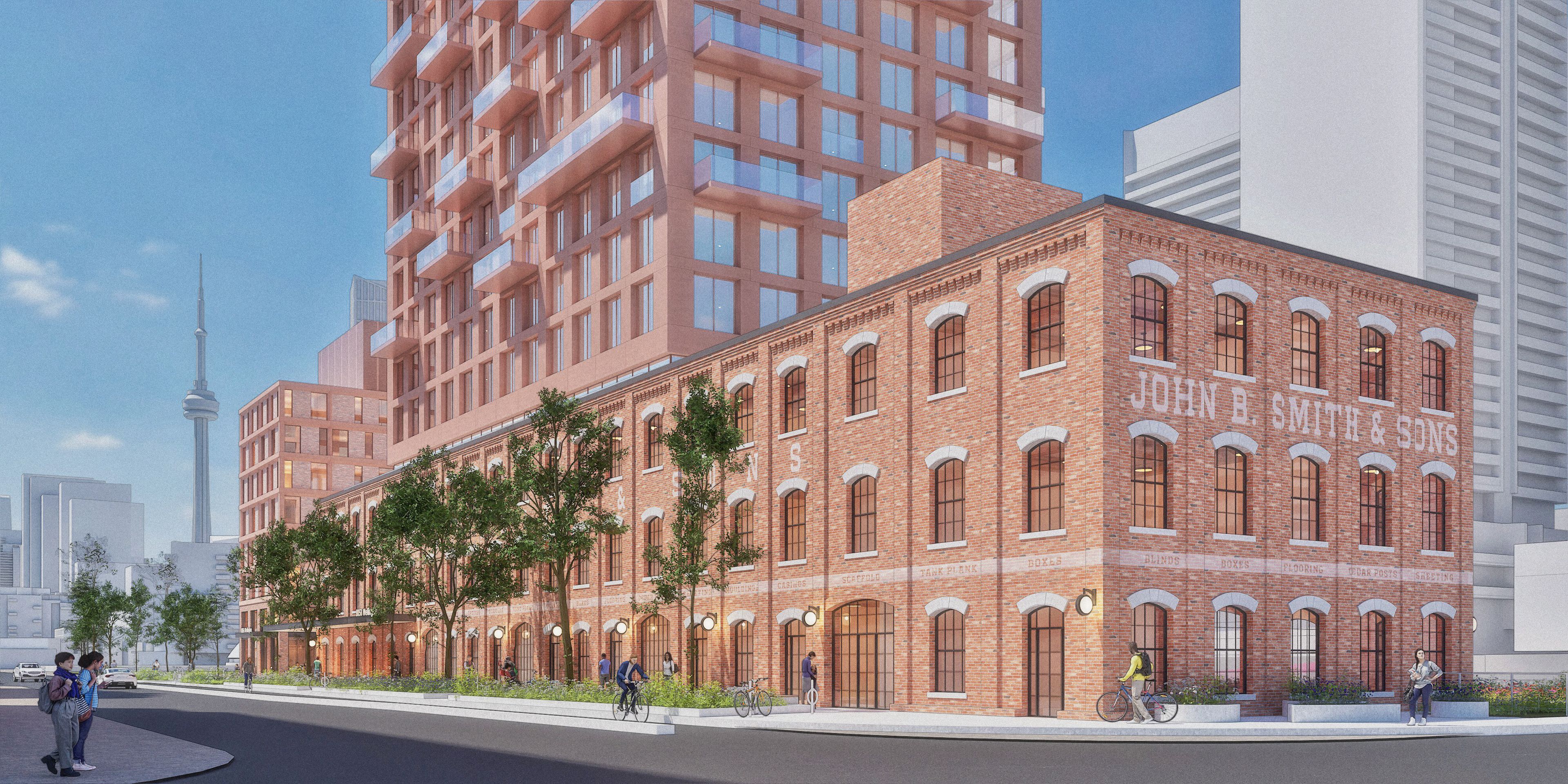 architectural rendering of 805 Wellington