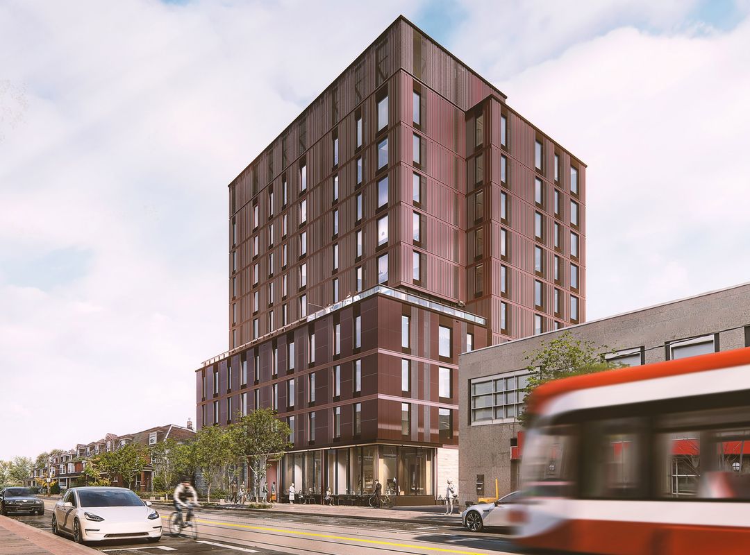 architectural rendering of 1113-1117 Dundas Street West