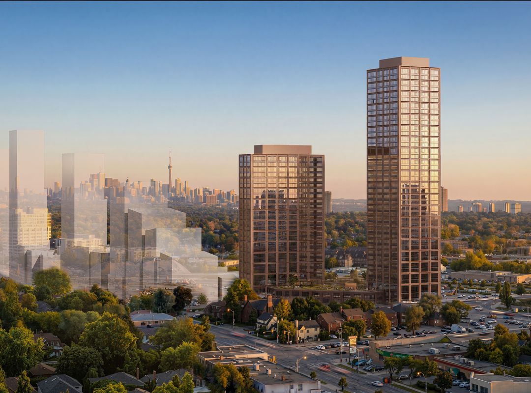 architectural rendering of 970 Kipling Avenue