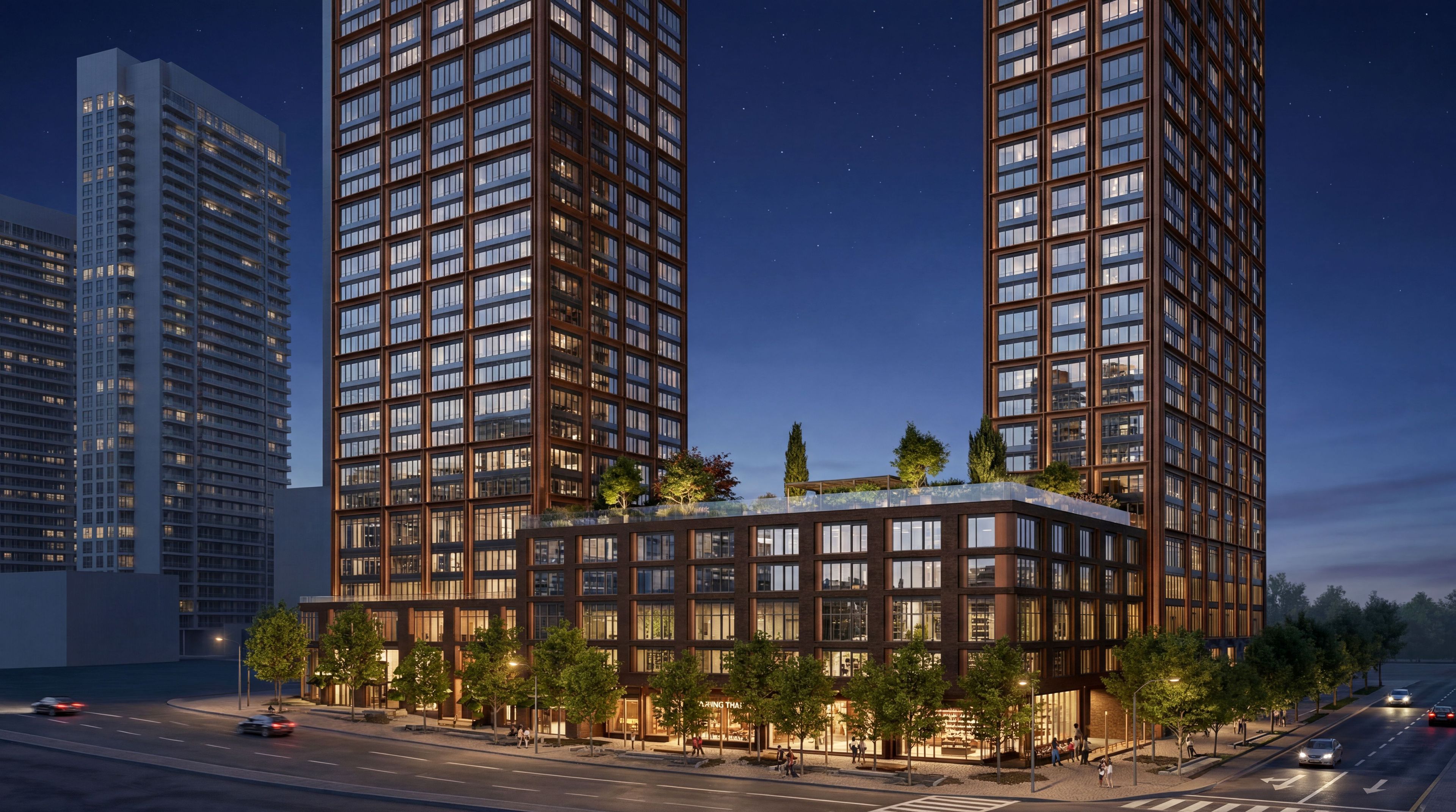 architectural rendering of 970 Kipling Avenue