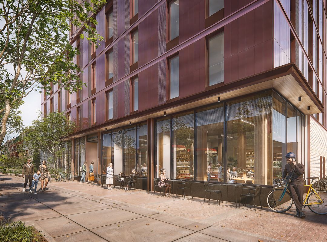 architectural rendering of 1113-1117 Dundas Street West