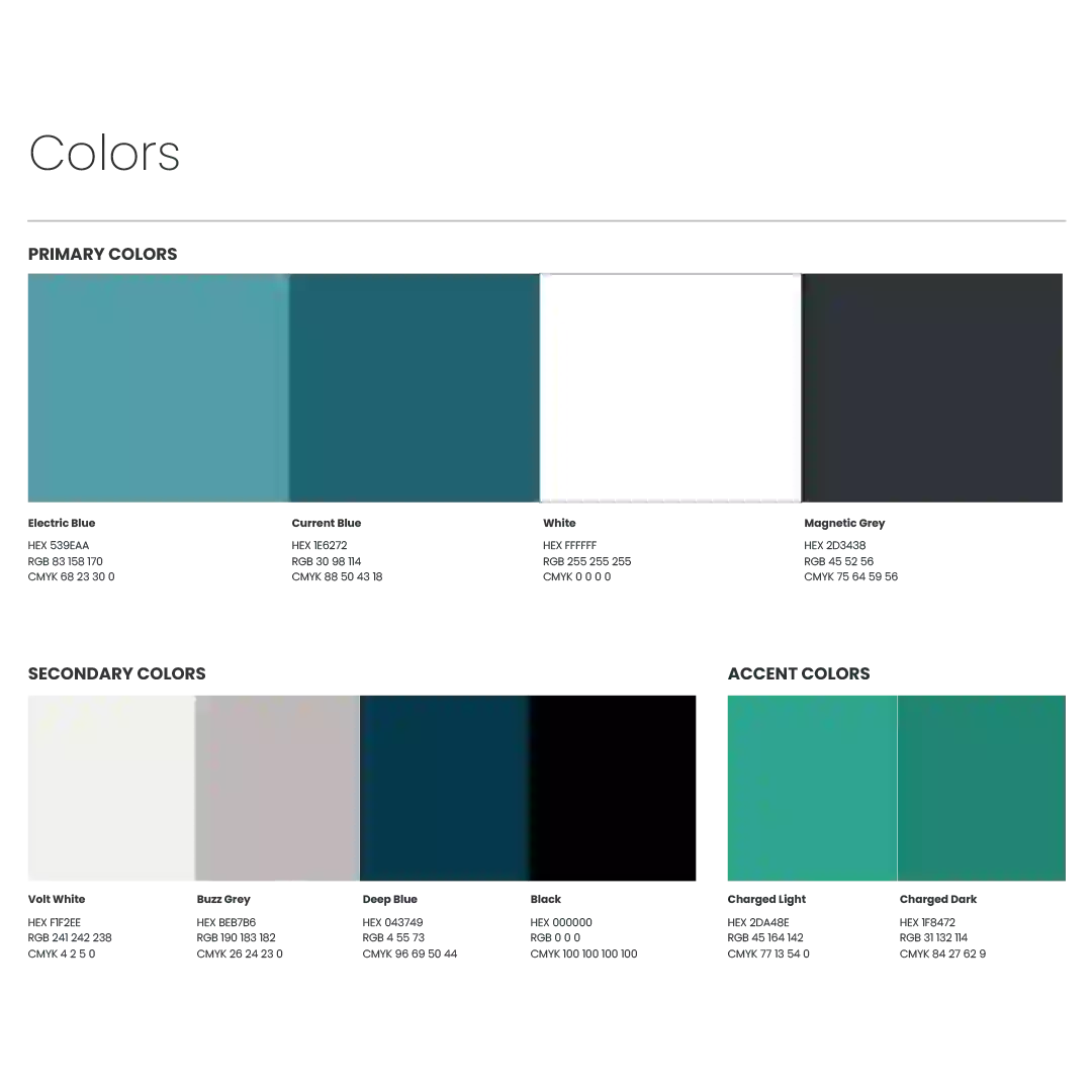 Docket color palette