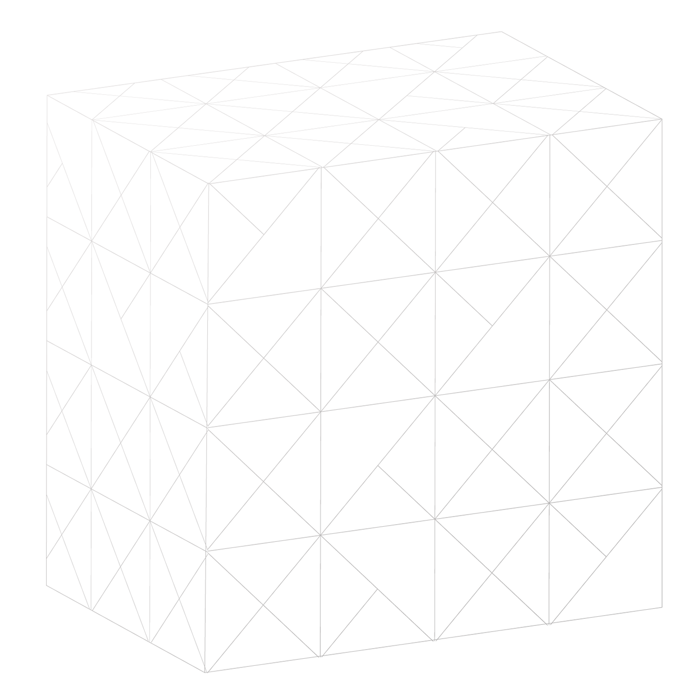 Mesh cube
