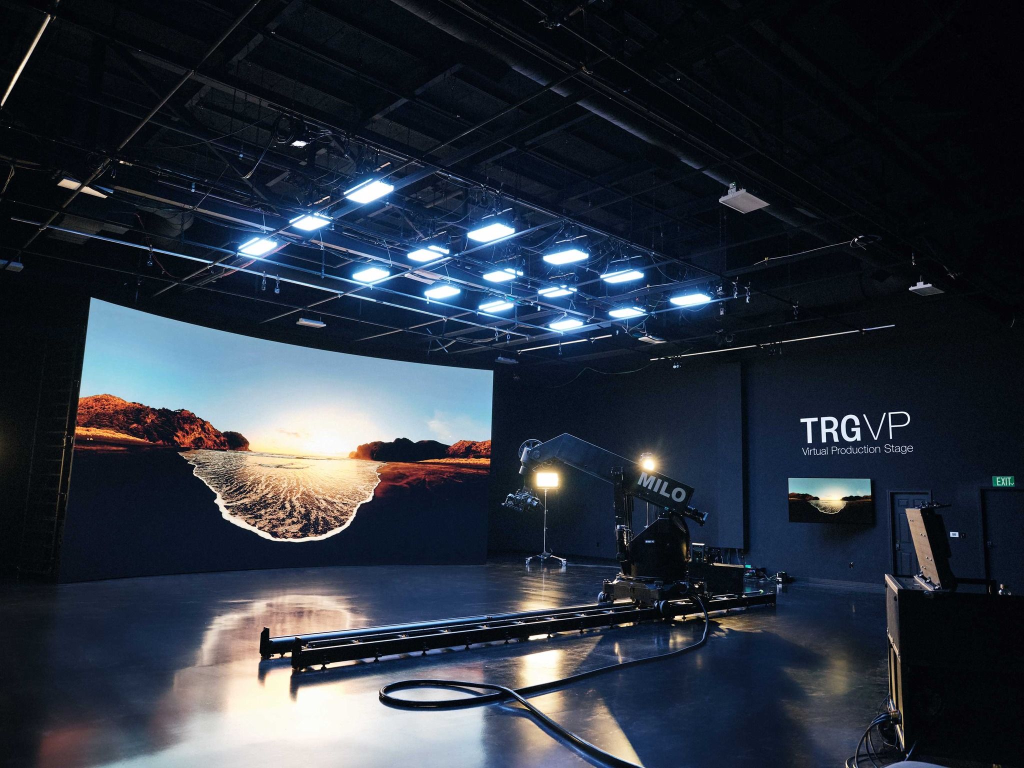 trg multimedia virtual production stage