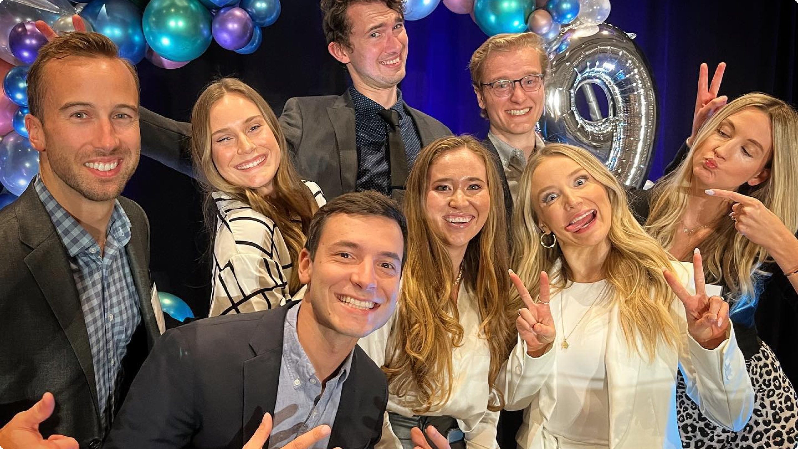 VividFront team members at Northcoast 99 Awards Ceremony