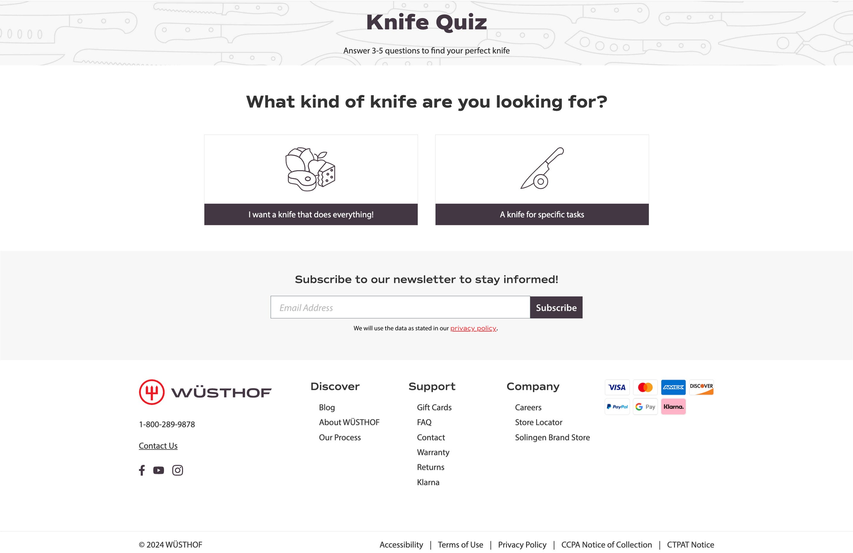 examples of question screen with icons representing each option