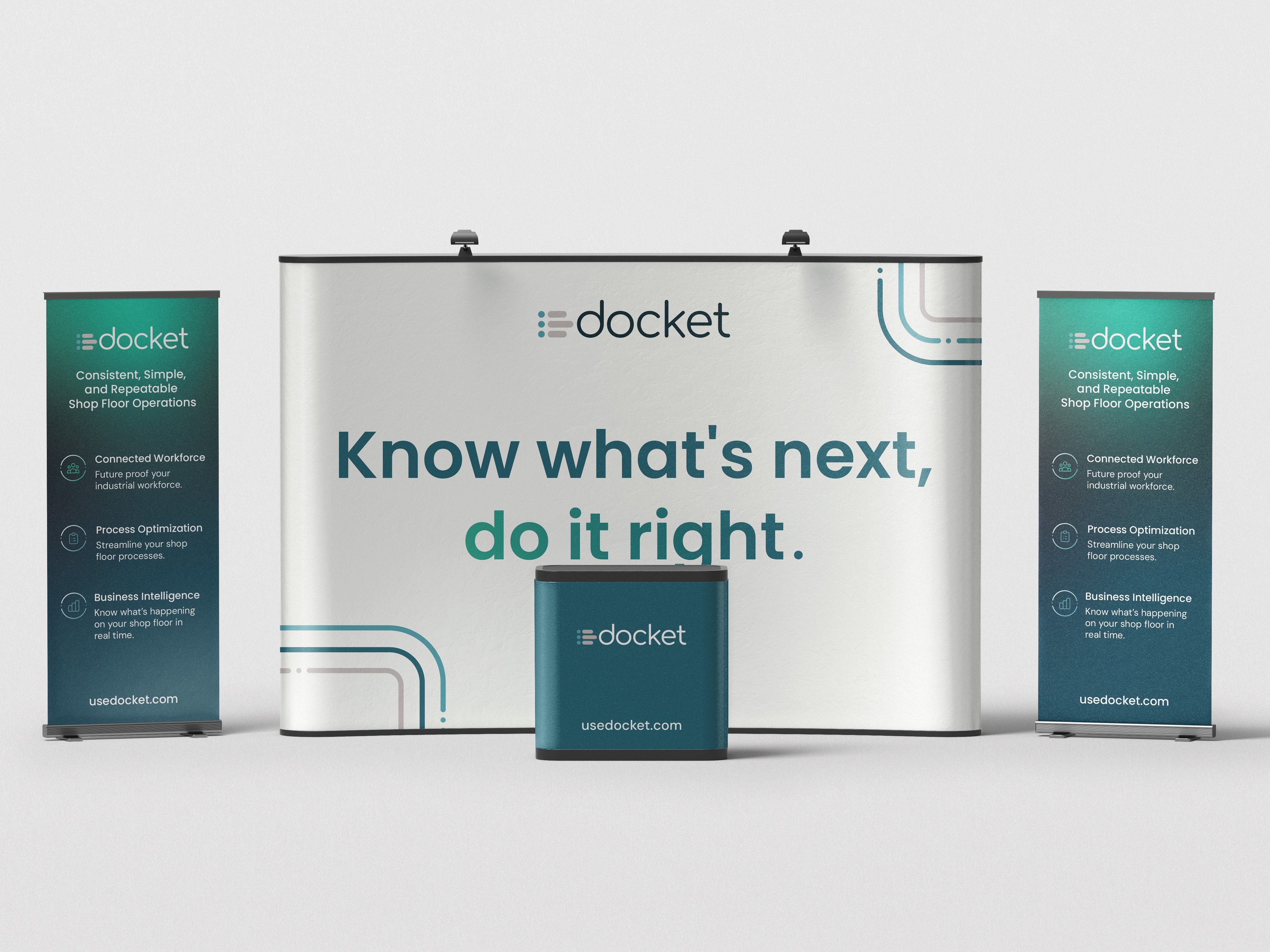 Docket event banners