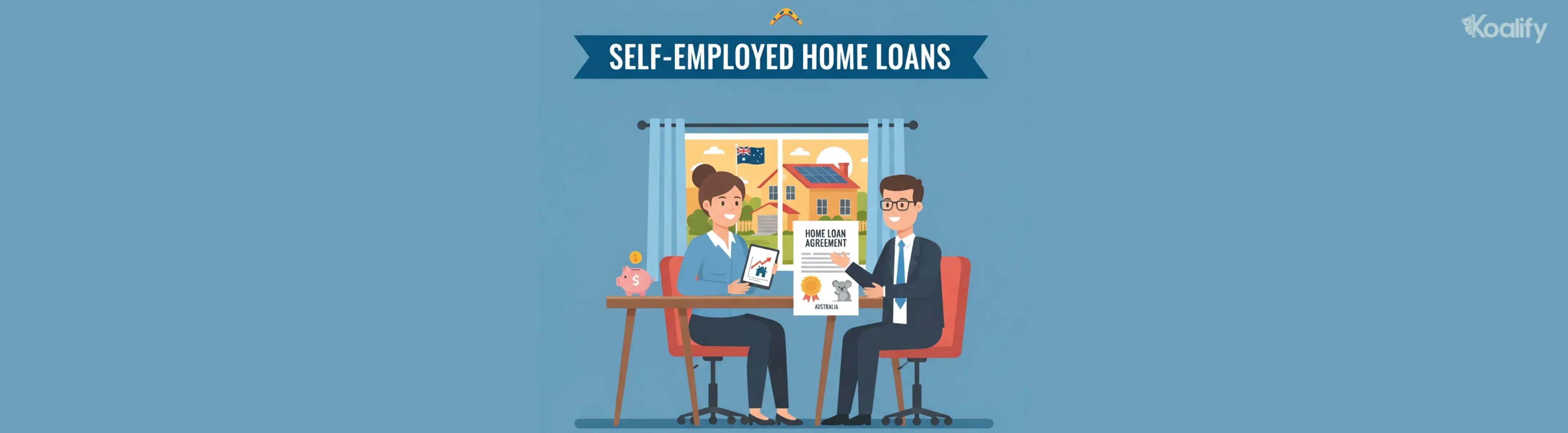 Get a self employed home loan in Australia