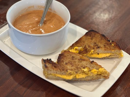 Grilled Cheese and Tomato Soup