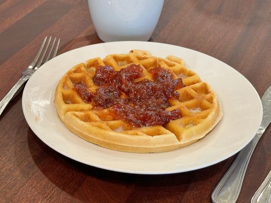 Strawberry Waffles