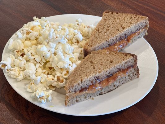 PBJ and Popcorn
