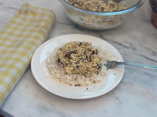 Cranberry Chicken Salad Bowl