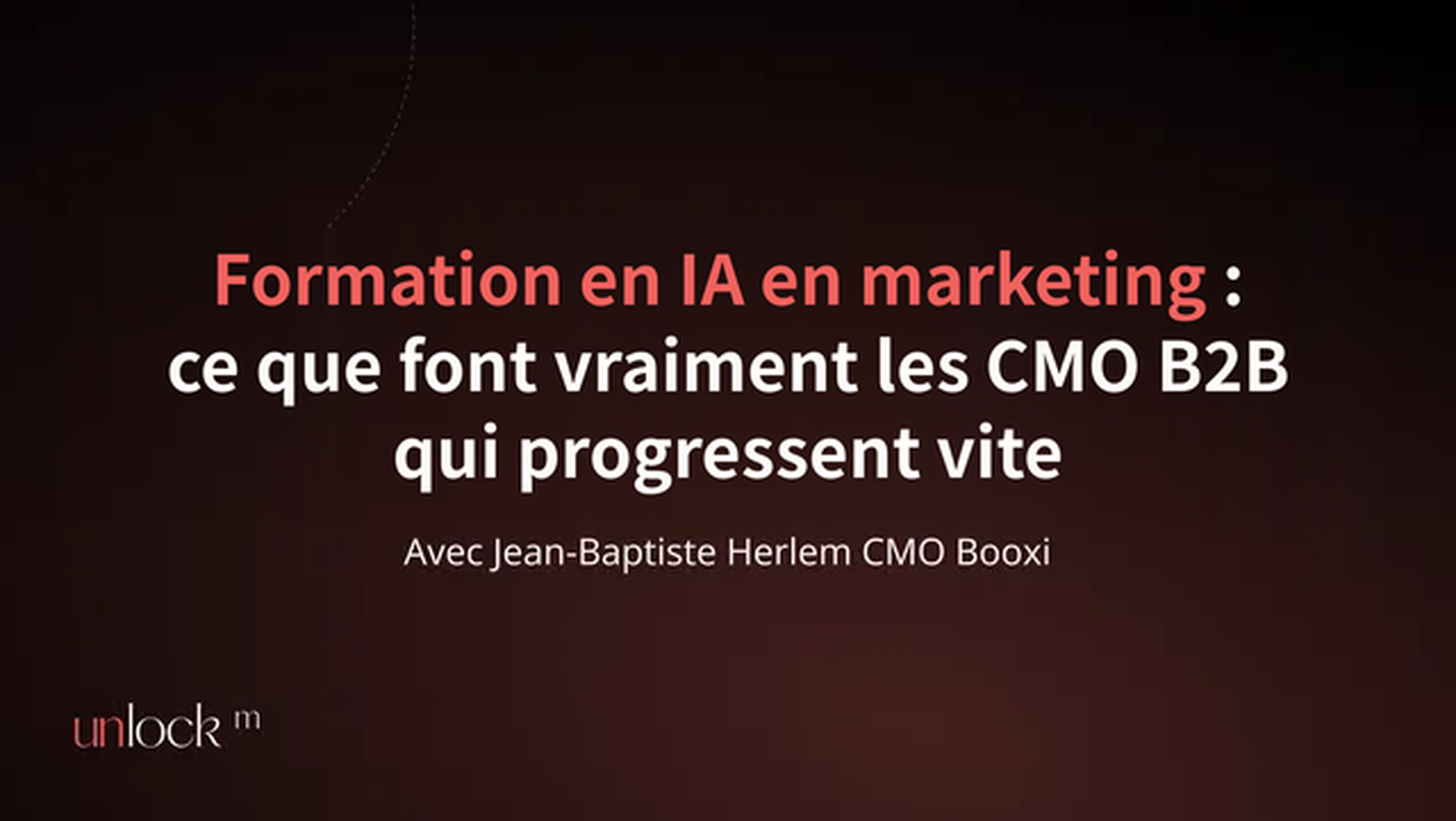 Formation en IA en marketing : ce que font vraiment les CMO B2B qui progressent vite
