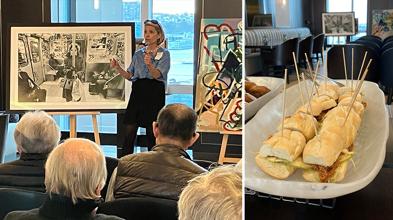 residents enjoy connecting over group events in Hudson Yards first year of operation