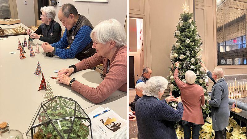 residents enjoy connecting over group events in Hudson Yards first year of operation