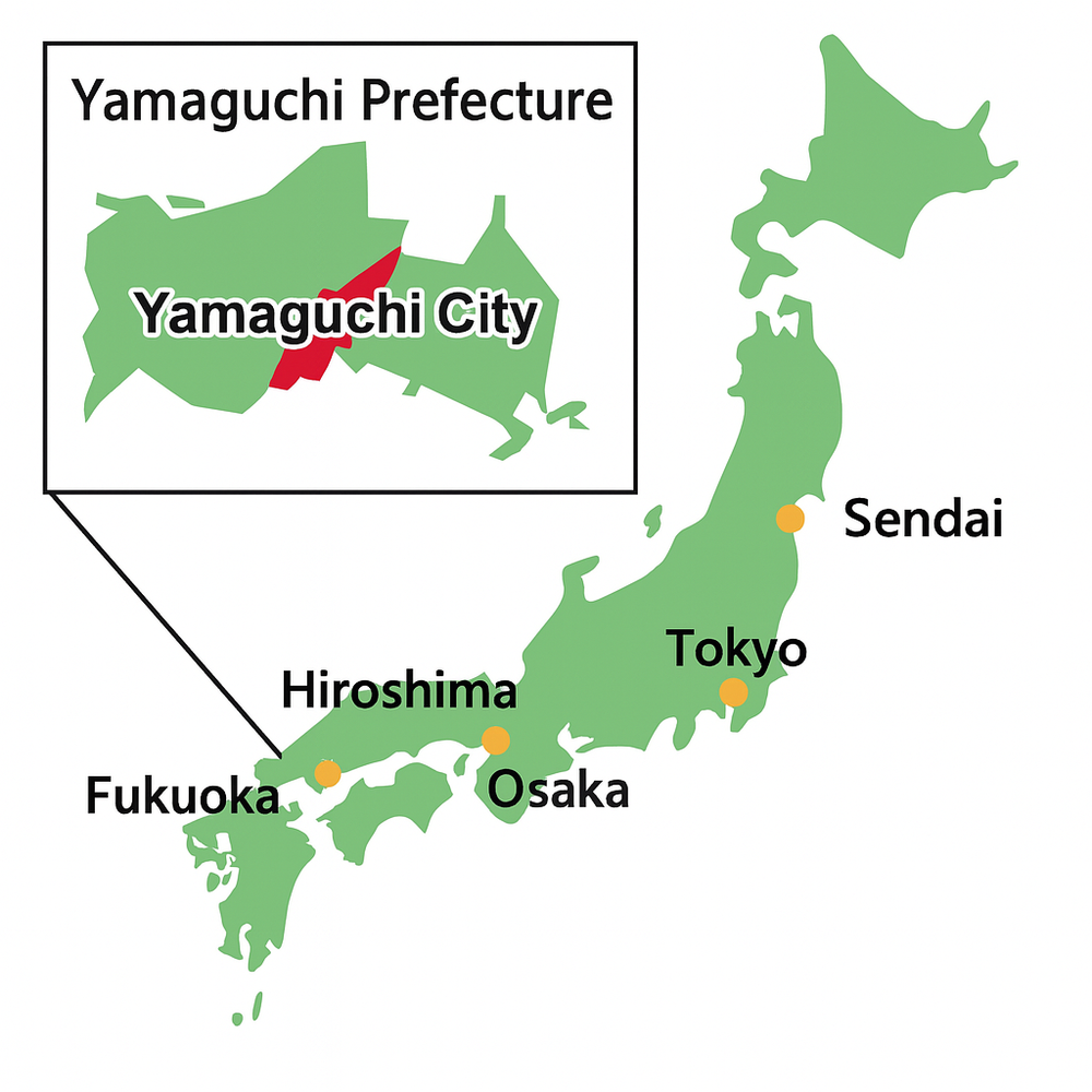 Yamaguchi-city Map