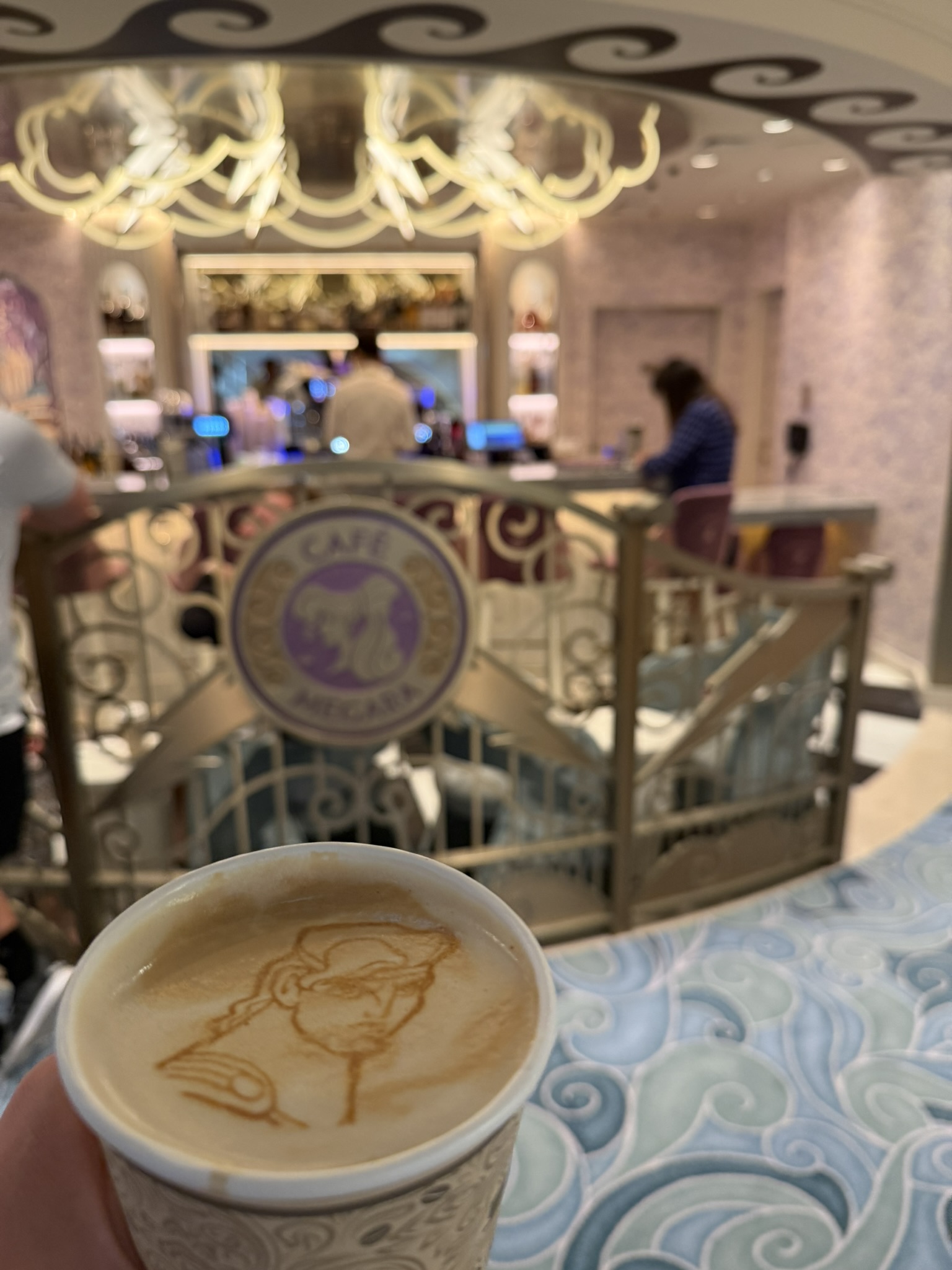 Disney Cruise Destiny Cafe Megara