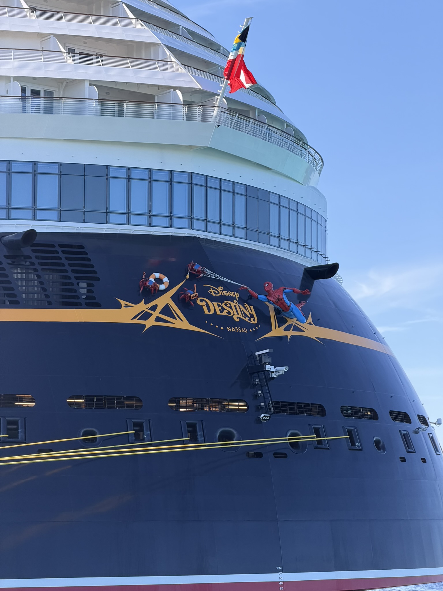 Disney Cruise Destiny Spiderman