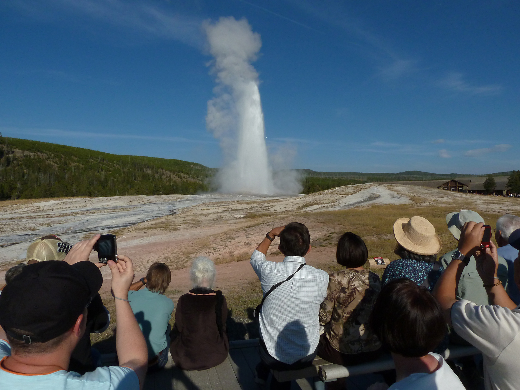 The Old Faithful Geyser