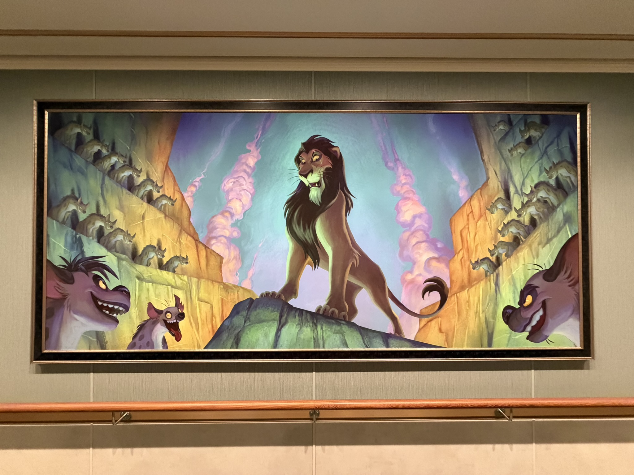 Disney Cruise Destiny Scar Wall Art