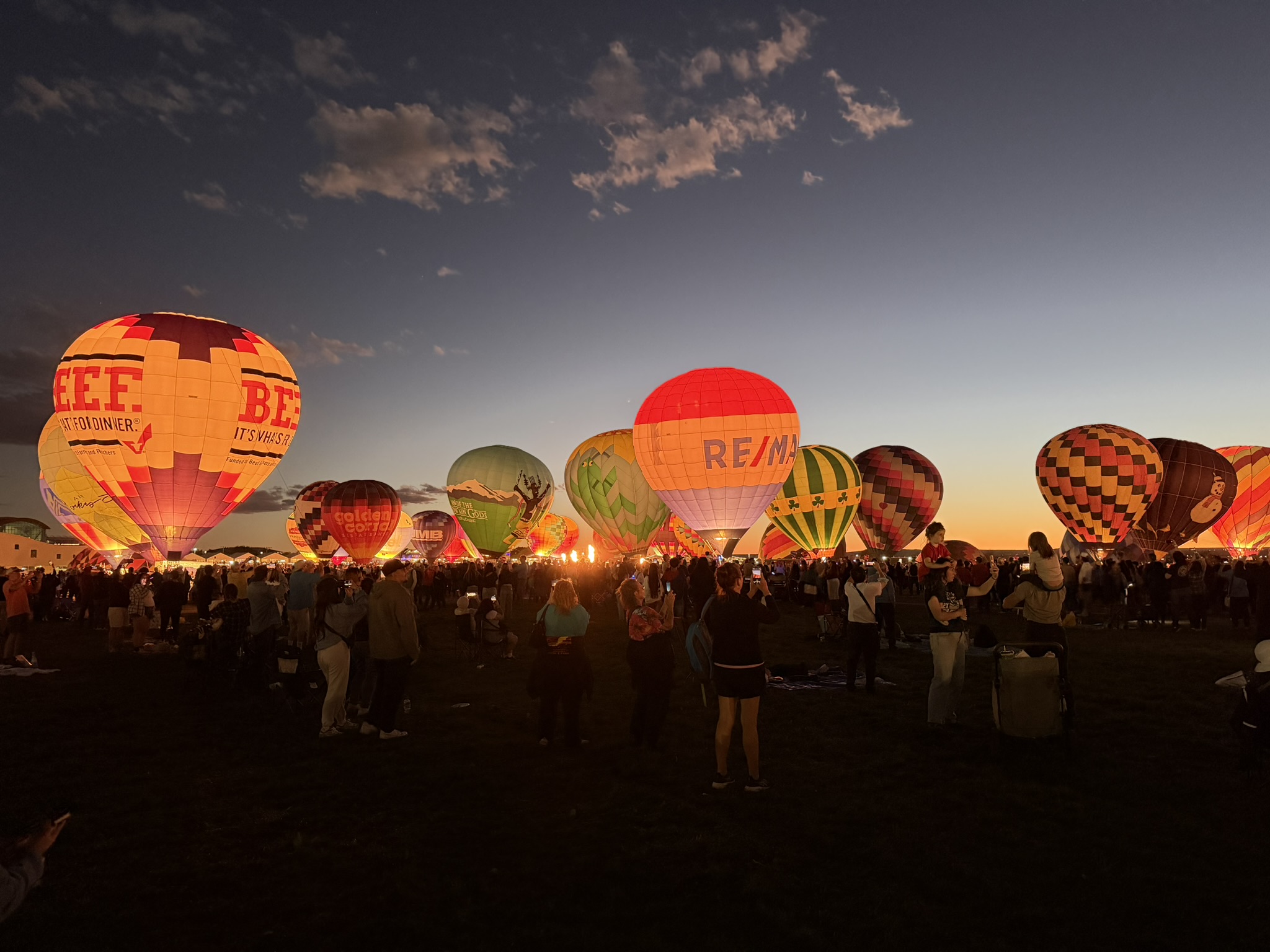 ABQ Balloon Fiesta Twinkle Glow 1