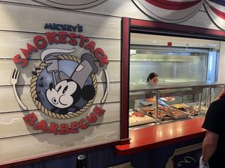 Disney Wish Smokestack BBQ