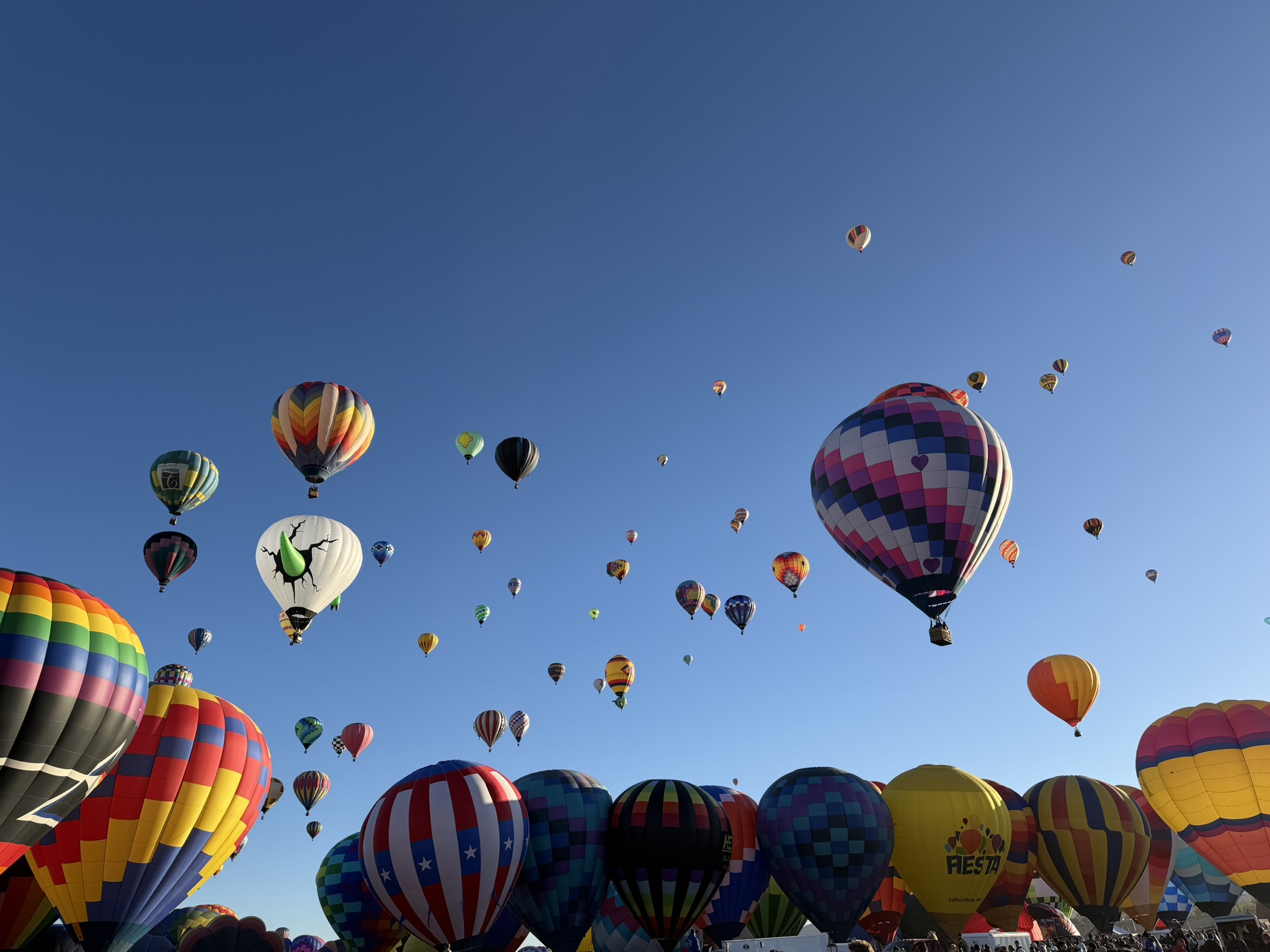 ABQ Balloon Fiesta Mass Ascension 6