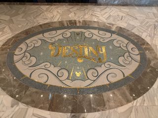 Disney Cruise Destiny Floor Mosaic Art
