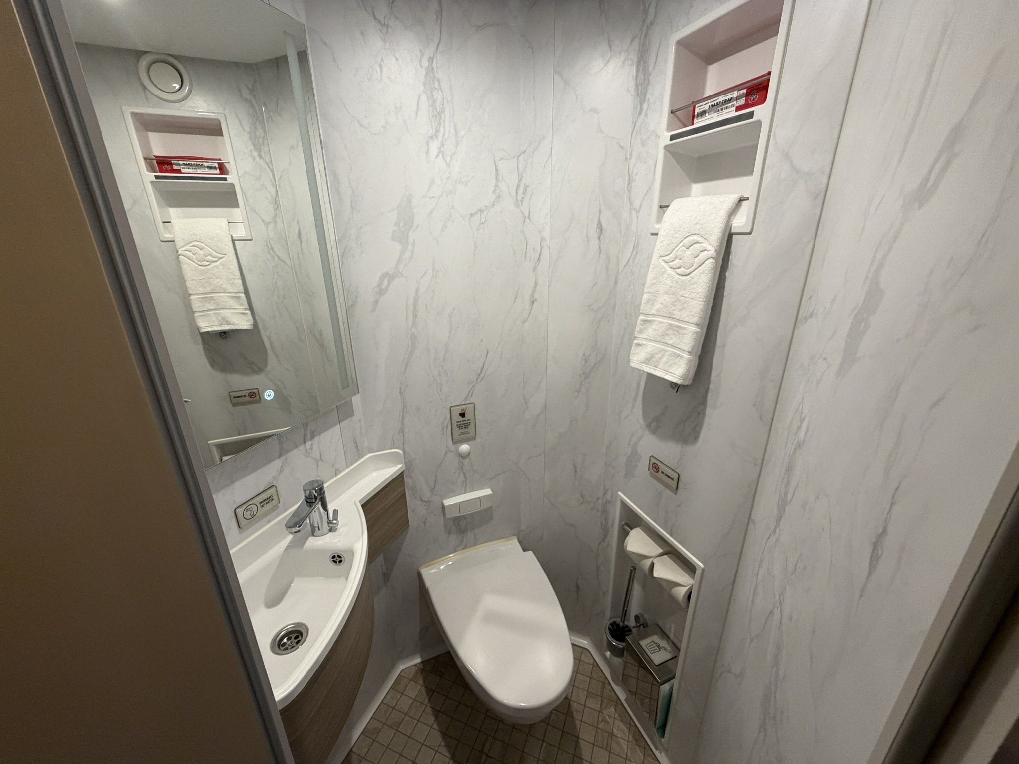 Adventure Stateroom Toilet Closet