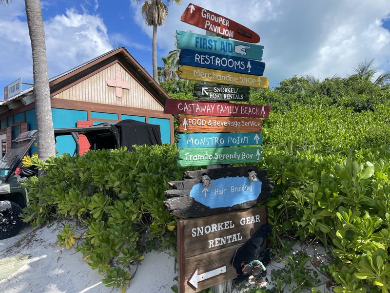 DCL Castaway Cay Sign