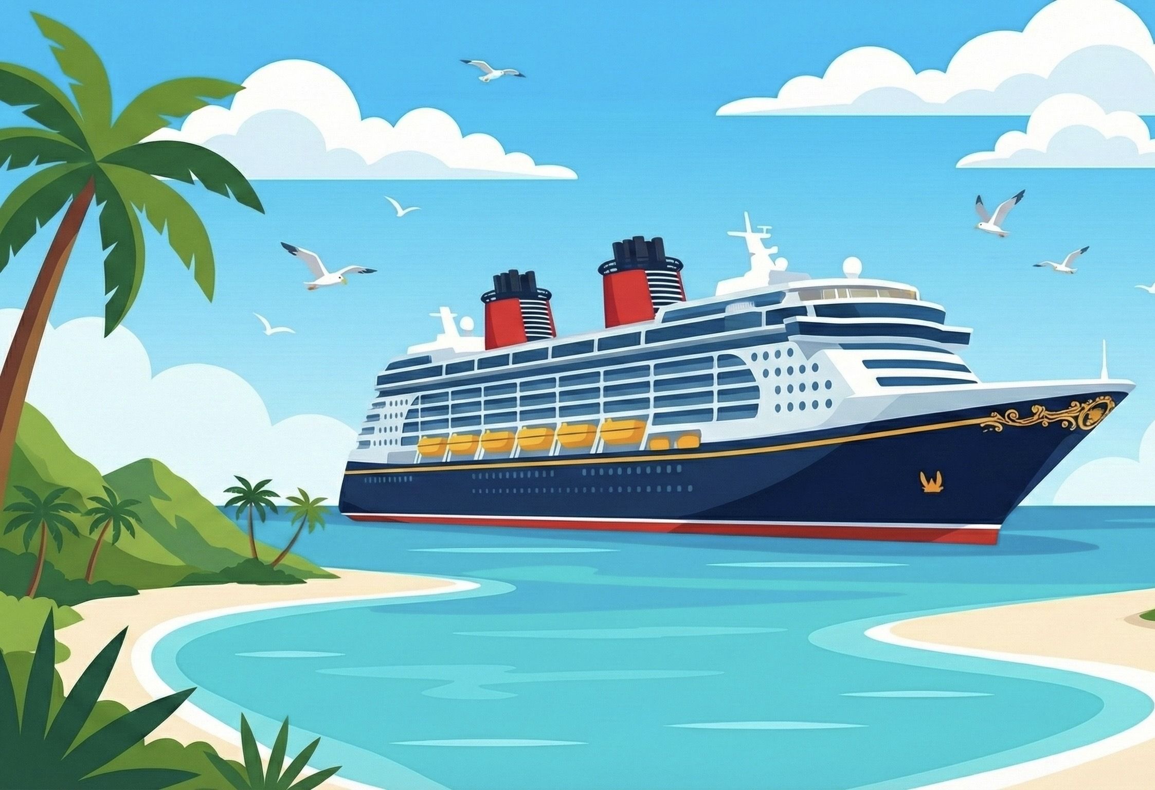 【2026年】スタッフが一緒に乗船!ディズニー・クルーズの旅