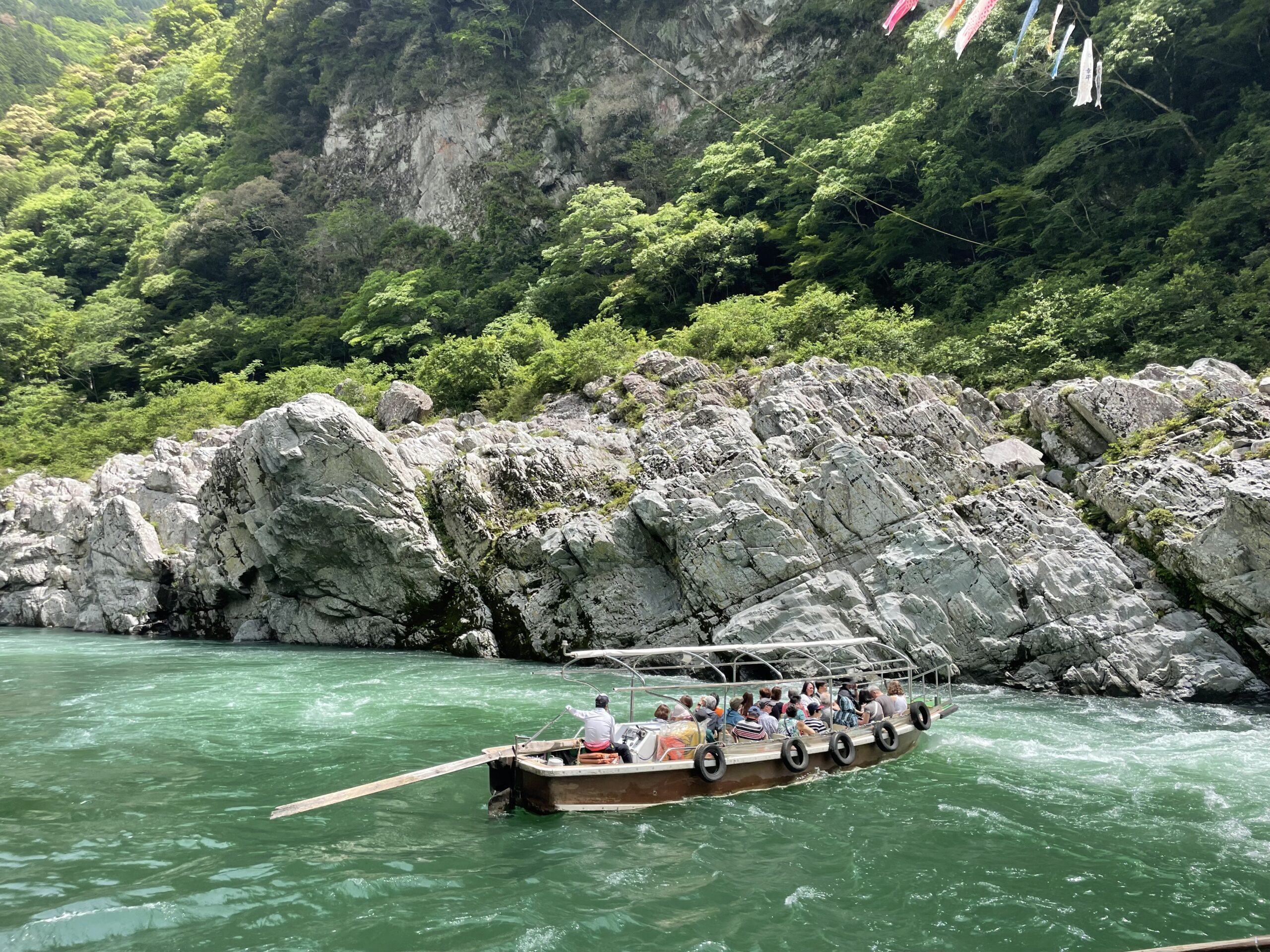 Oboke gorge boat ride
