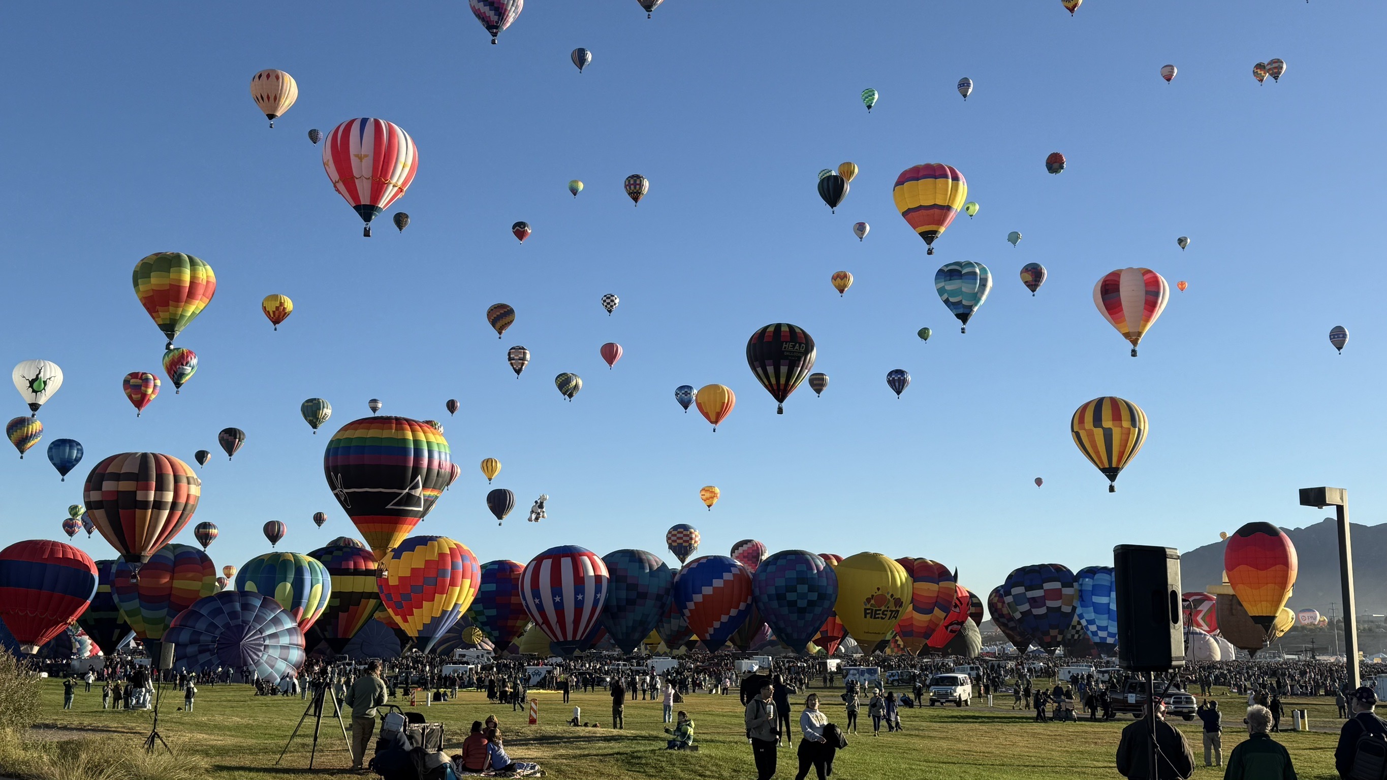 ABQ Balloon Fiesta Mass Ascension 1