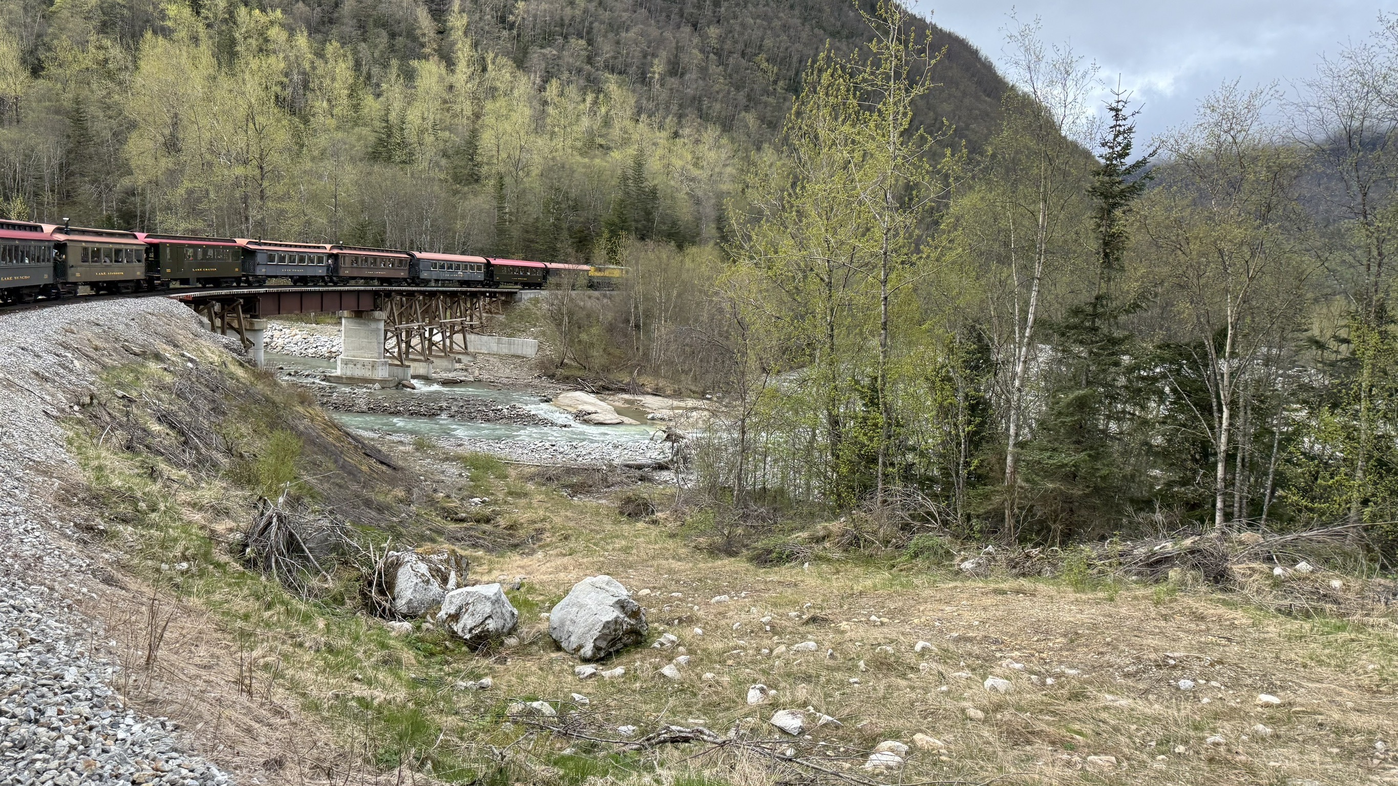 wonder alaska whitepass rail road