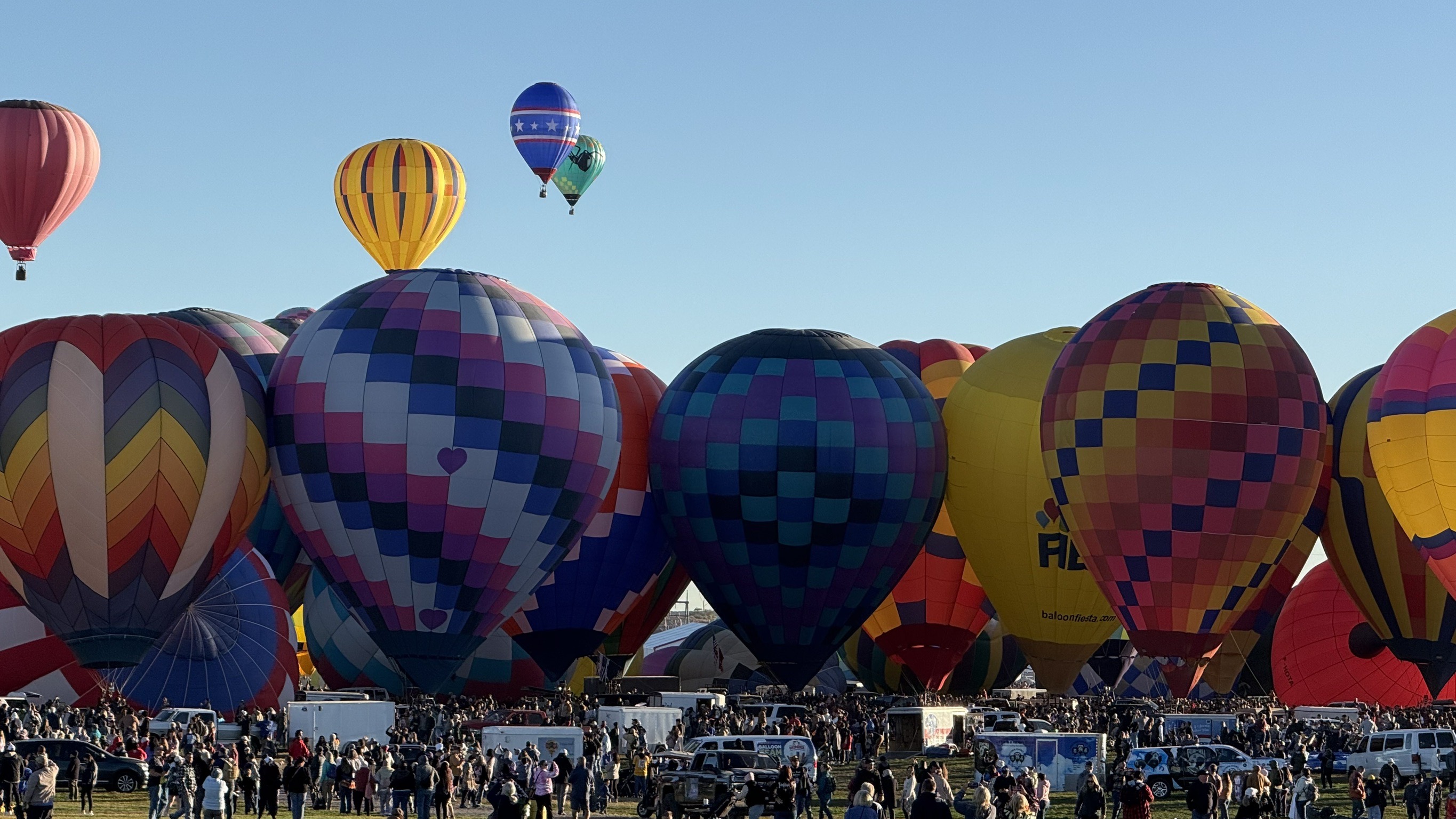 ABQ Balloon Fiesta Mass Ascension 6