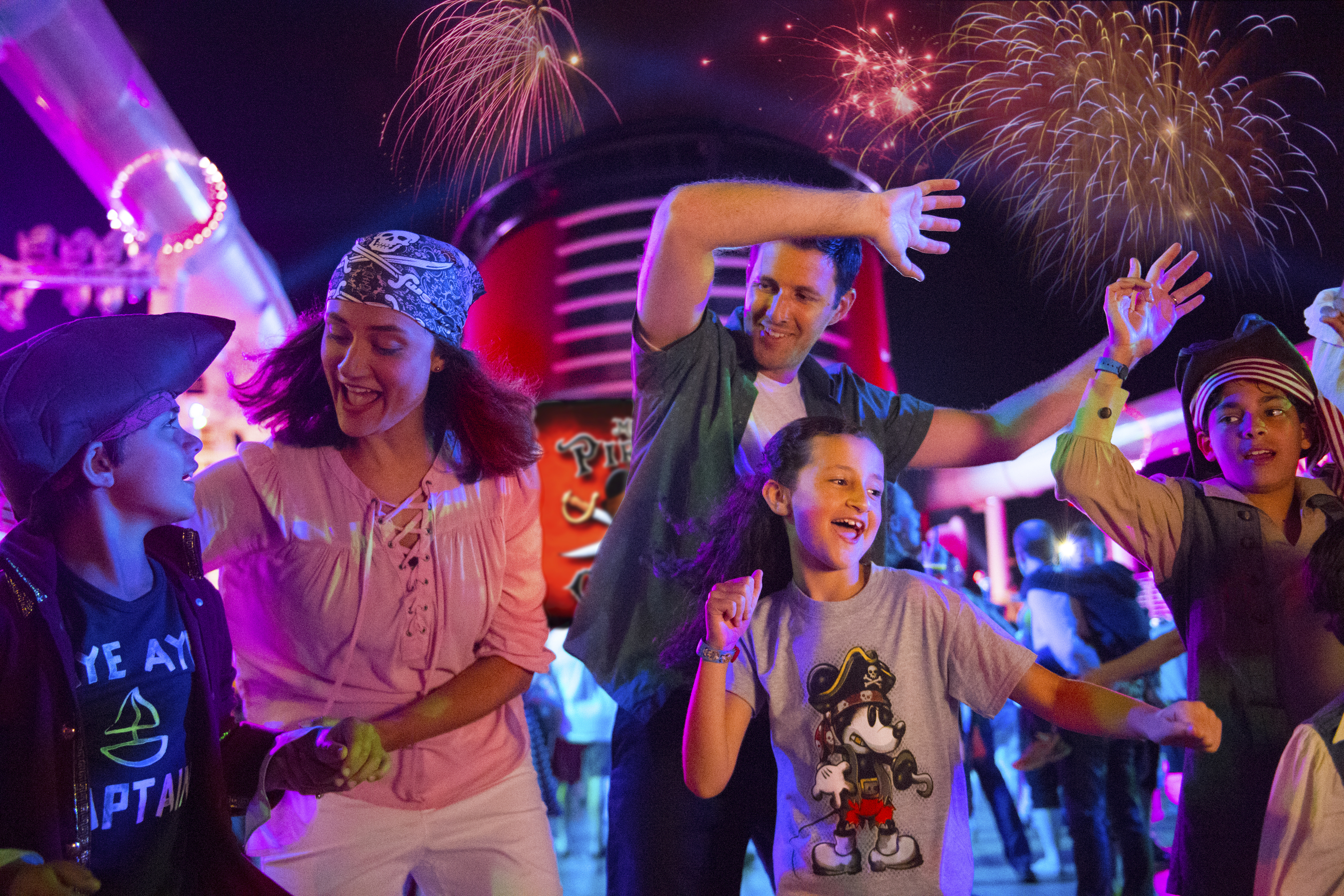 DCL - Pirate Night Deck Party