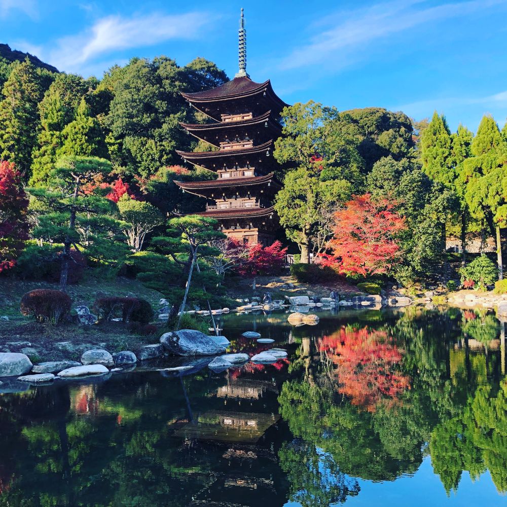 Rurikoji Temple Five-Storied Pagoda