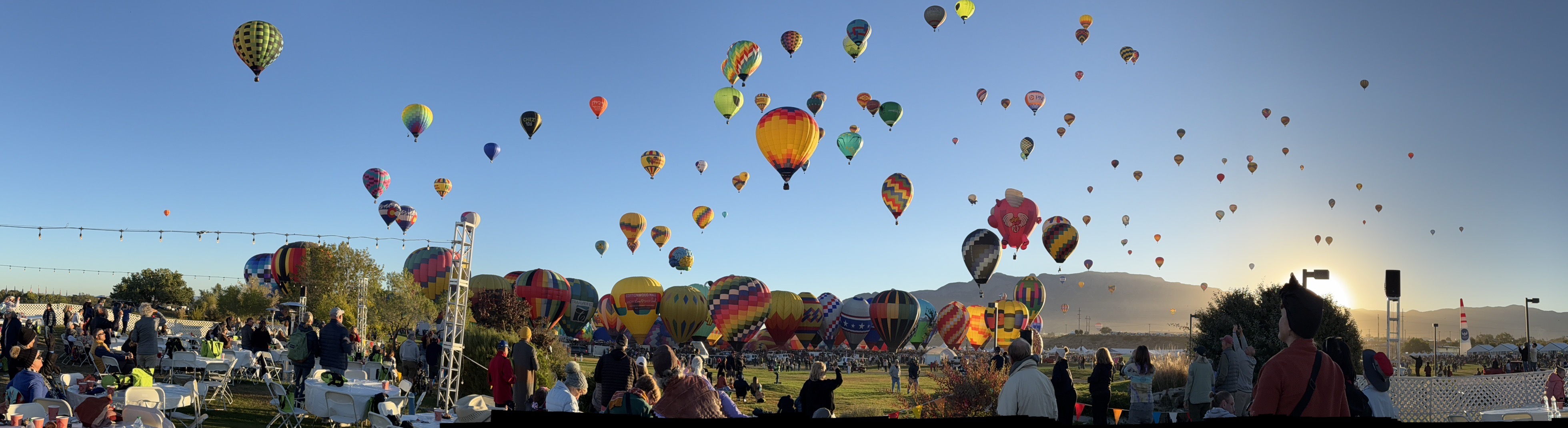 ABQ Balloon Fiesta Mass Ascension 5