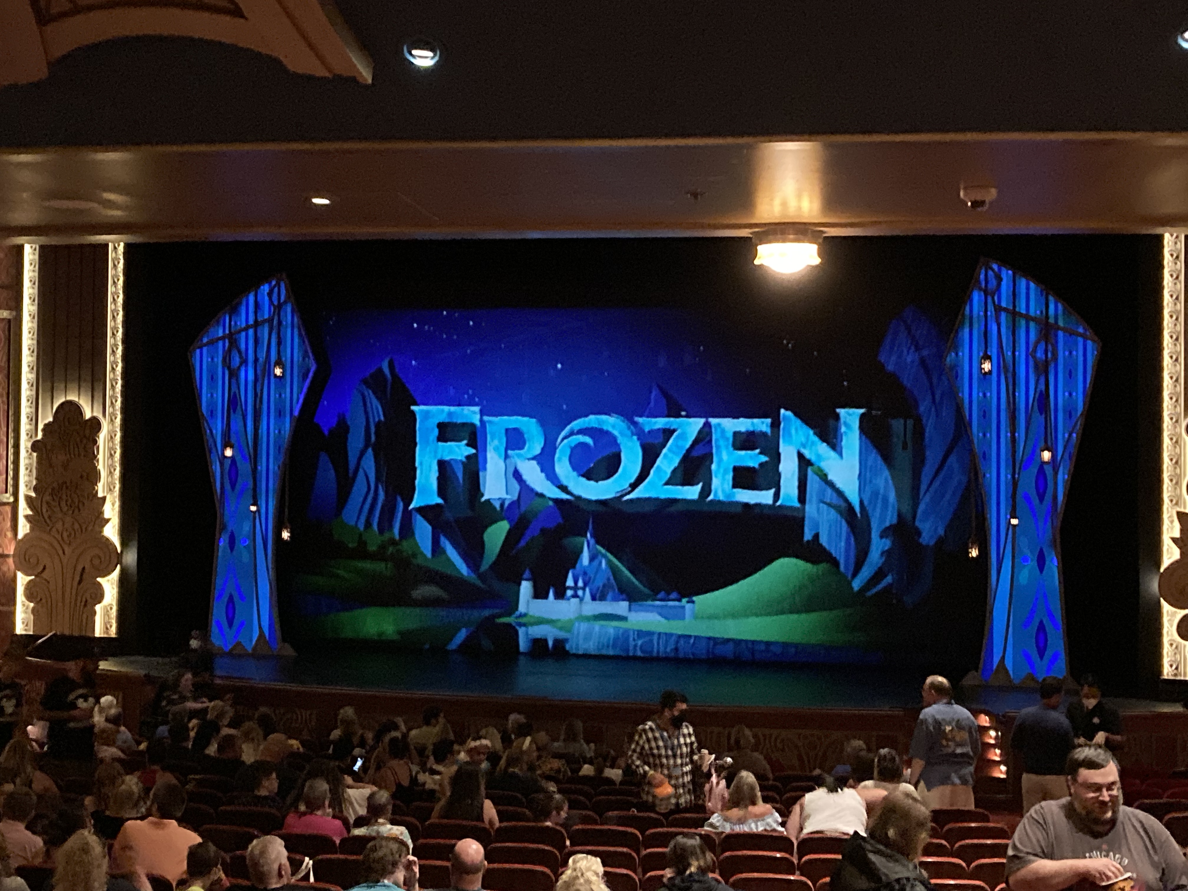 Disney cruise Frozen show